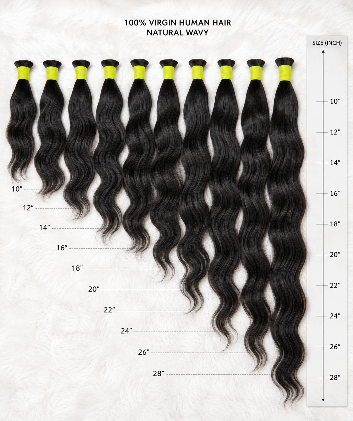 Raw Hair Braids - Wavy Hair The Ramaya Hair Extensions