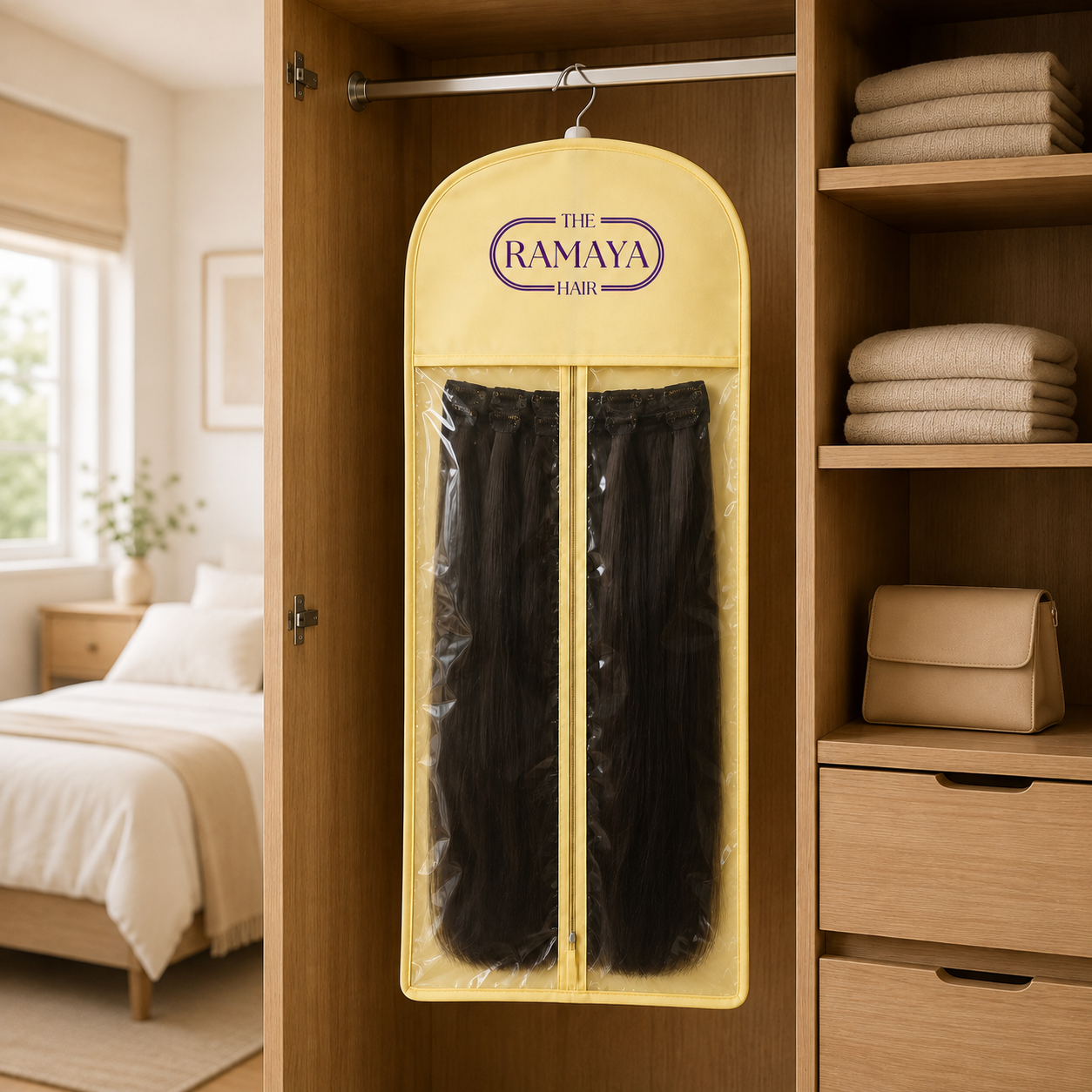 Premium Hair Extension Bag - Set of 3 The Ramaya Hair