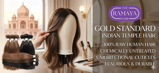 Real Human Hair Extensions by The Ramaya Hair Extension Jaipur