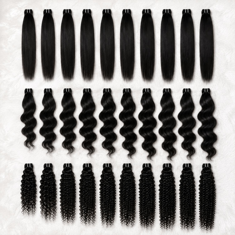 Machine-Weft-100-Remy-Virgin-Human-Hair The Ramaya Hair Extensions