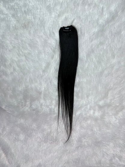 Invisible Single Clip Patch - Straight The Ramaya Hair