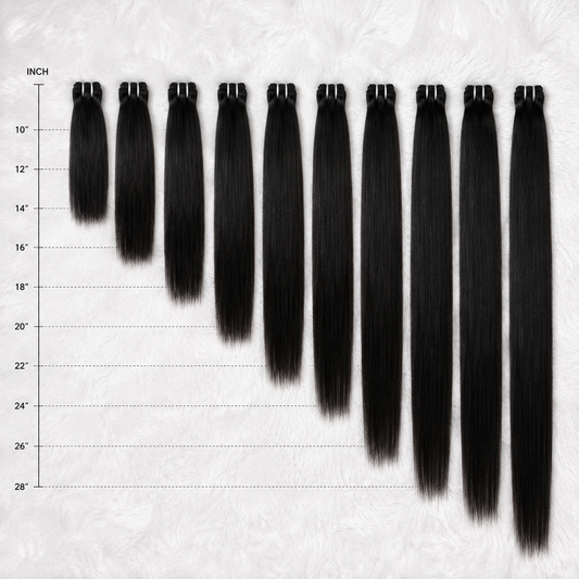Machine Weft - Straight The Ramaya Hair Extensions