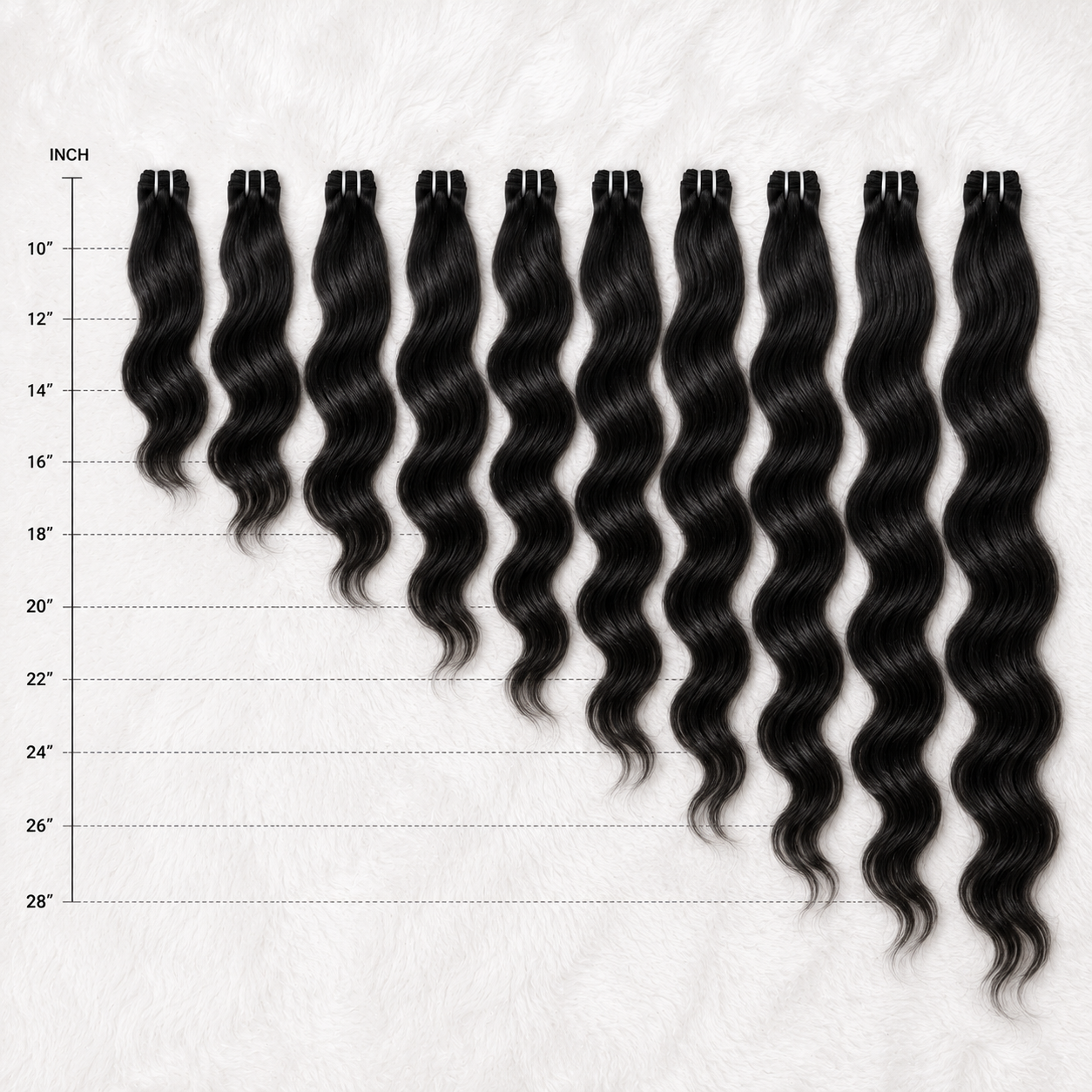 Machine Weft - Wavy The Ramaya Hair Extensions