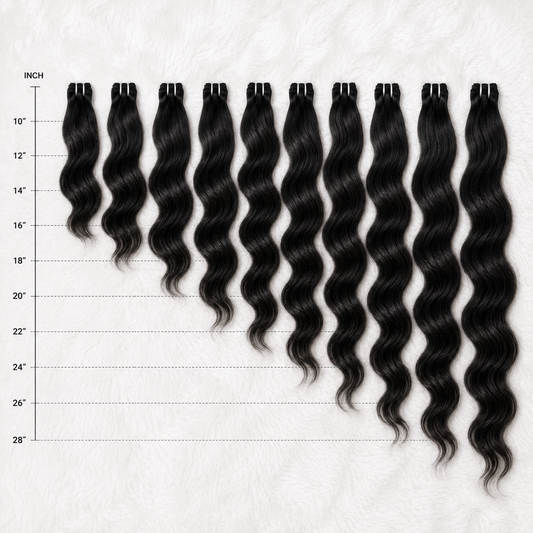 Machine Weft - Wavy The Ramaya Hair Extensions
