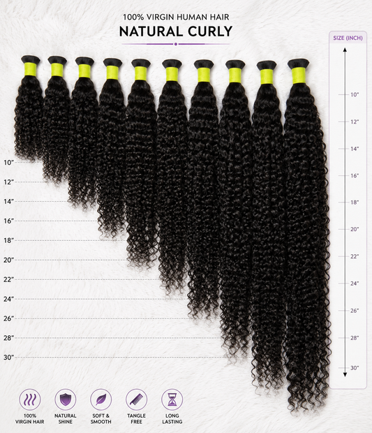 Raw Hair Braids - Curly Hair The Ramaya Hair Extensions